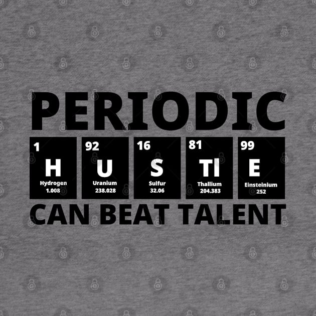 Periodic Hustle Can Beat Talent by Texevod